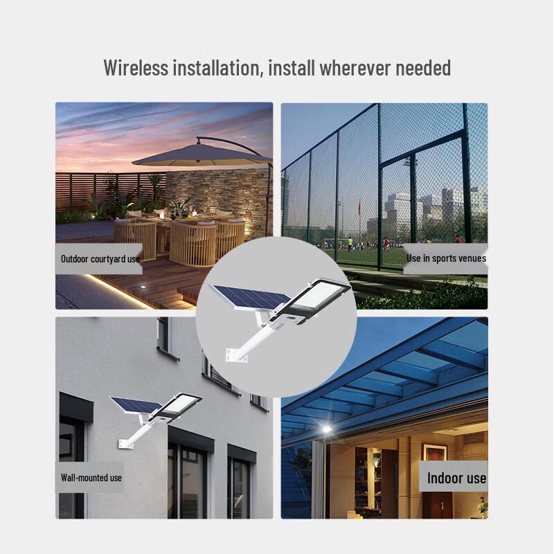 Toothbrush Style Outdoor Solar Street Light