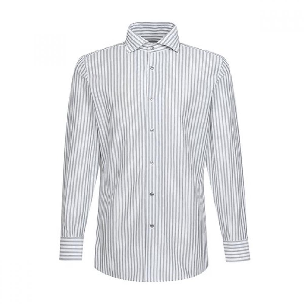 VANBROUGH Полосатое платье Воротник Классическая рубашка Bossg1052 Dg 95