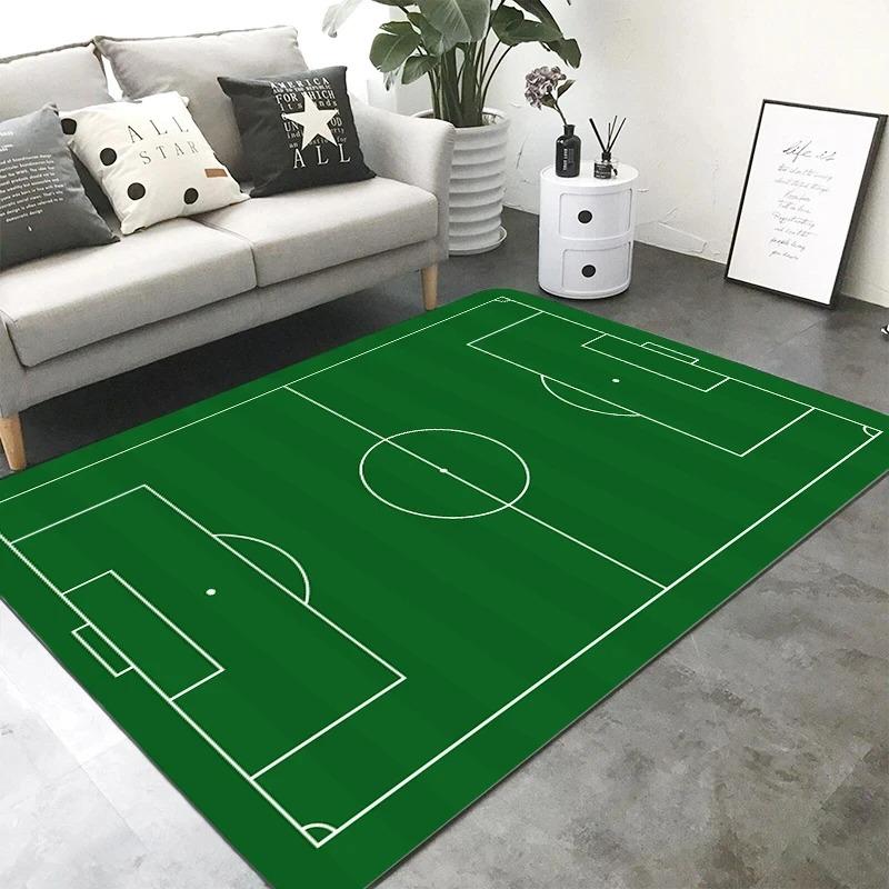 Football Stadium Pattern Carpet Kitchen MatEntrance Doormat Bedroom Floor Decoration Living Room Carpet Bathroom Carpets
