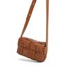 Women's 2024 Woven Ruched High-End Fashion Handbag - Single Shoulder & Crossbody Pillow Bag