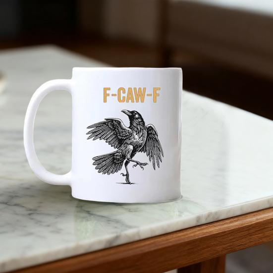 Funny Bird Ceramic Mug Large Capacity Handmade Coffee Cup Decorative Humorous Tea Mug for Home Office