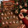 Calico Christmas with 2D Flat Acrylic Hanging Ornament Charm, Collectible Gift for Lovers