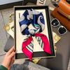 70cm Square Silk-Like Scarf Women Lightweight Fashion Accessory Office Chic Neck Wrap Stylish Print Design