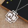 Music Pendant Hip Hop Chain Necklace Jewelry Accessories Valentine's Day Gift