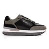 Sneakers rusper stars Wildleder mit Crackle-Effekt Sohle Streifen grau Damen