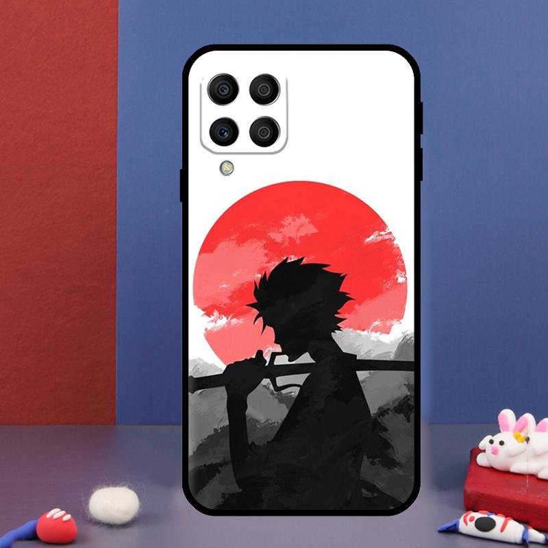 Japanese Style Samurai Art For Samsung Galaxy M12 M13 M33 M23 M53 M15 M55 M31 M51 M14 M34 M54 M20 M32 M52 Phone Case