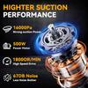 5 In 1 Handheld Electric Vacuum Cleaner with 400W Powerful Motor, 46 CFM Portable Hand Vacuum for Floor, Carpet, Car for Dewalt