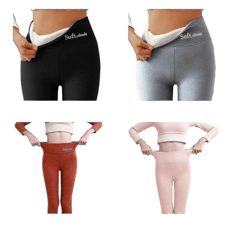 2023 New Women's Thermo Leggings Thick Fleece Lining For Keep Warm Pants Zekai