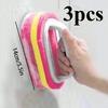 1/3pcs Powerful Stain Removal Cleaning Sponge Brush - Durable Handle Sponge for Bathroom, Bathtub, Tile, Kitchen