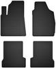 Rubber Car Mats, Set of 4, Universal For: Ford Ka MK2 Hatchback (2008-2012)