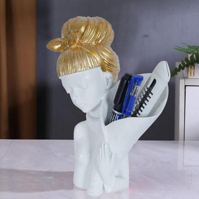 Resin Girl Showpiece for Home Décor Showpiece & Office Decor Item