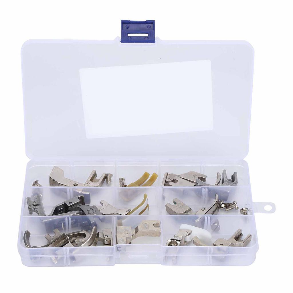 Presser Foot MultiFunctional Lockstitch Sewing Machine Accessories Replacement with Screws