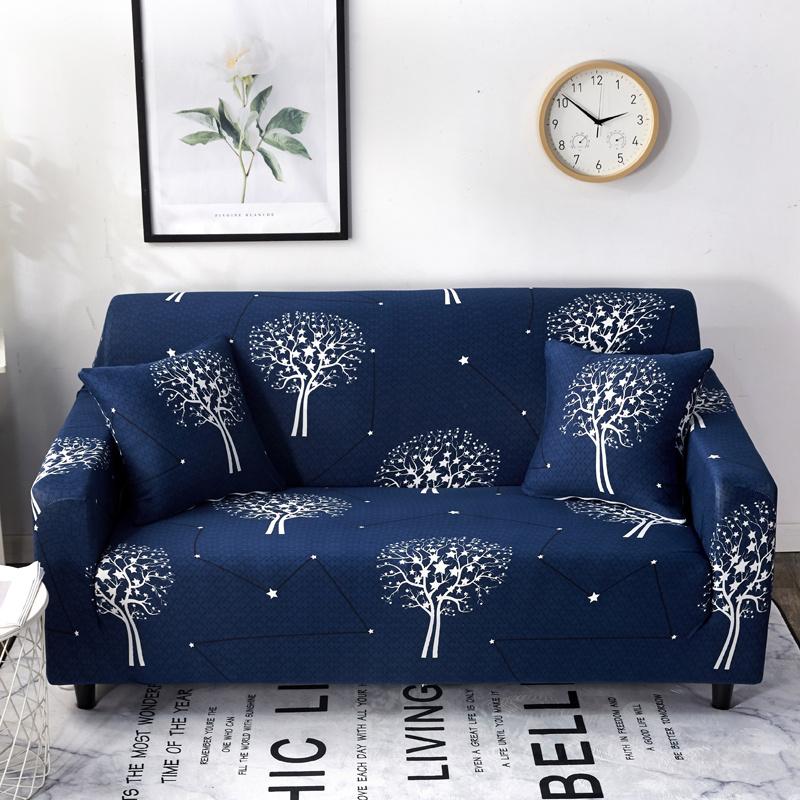 

Spandexastic Sofa Cover For Living Room Tight Wrap All-Inclusive Couch Cover Sectional Furniture Sofa Slipcover 1/2/3/4Seater 1-Seat 90-140cm