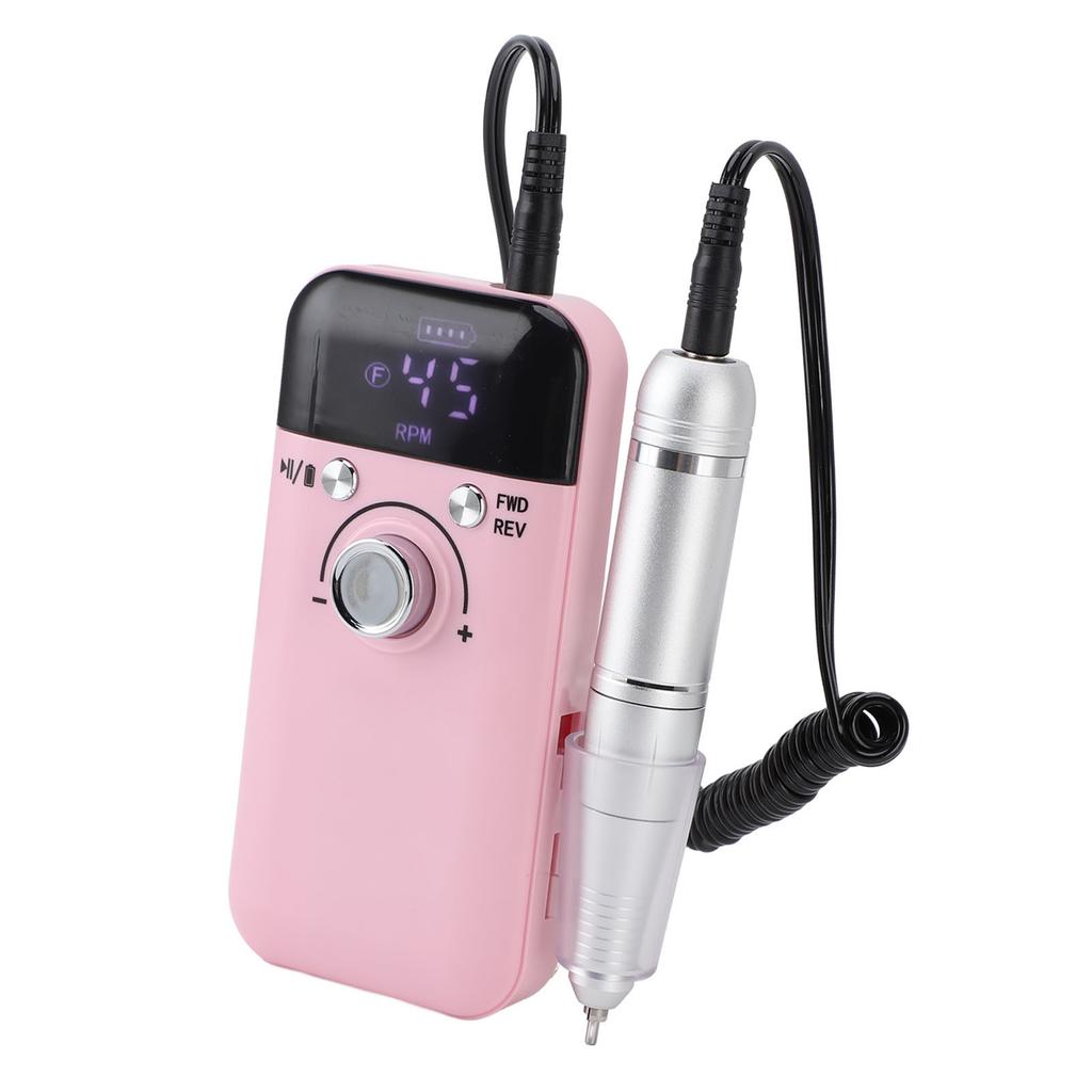 Electric Nail Drill Portable Charging Fast 45000RPM Professional Electric Nail File Drill Tool for Nail Salon Home