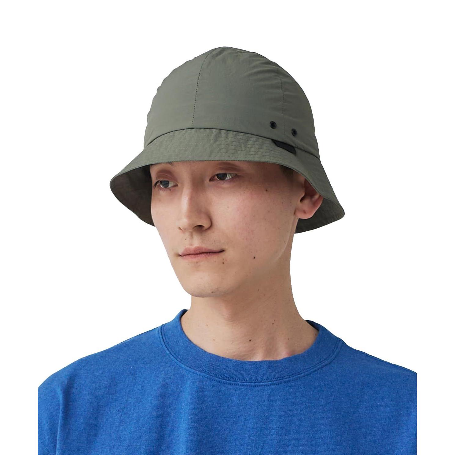 Used New Snow Peak Cap Nylon Tussah Hat size 2 LIGHT OLIVE AC-25SU009 Camping Outdoor Festival