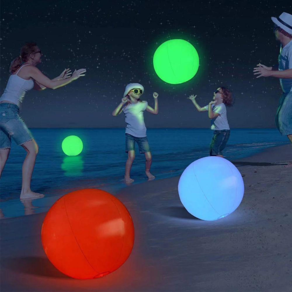 Color-Changing Lights Inflatable LED Ball Remote Control Large Inflatable LED Balls  Beach Parties