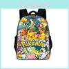 Cute Character Print Children Student Bag With Breathable Oxford Fabric