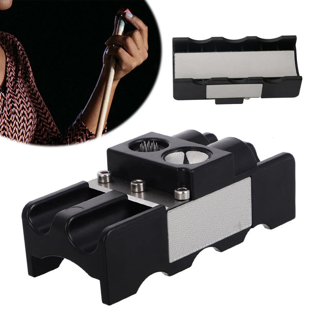 Pool Cue Tip Shaper Pool Cue Tip Repair Tool 9 In 1 Pool Cue Shaping Tool Pool Cue Tips Replacement Kit for Quick Repair