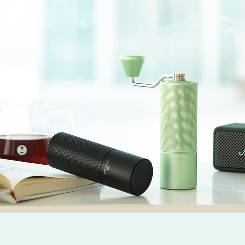 TIMEMORE Kuriko C3S Hand Coffee Grinder with S2C660 Grinding 25g Stainless Steel Grinding Aluminum 36 Coarseness Uniform Grinding All-Metal Blade,