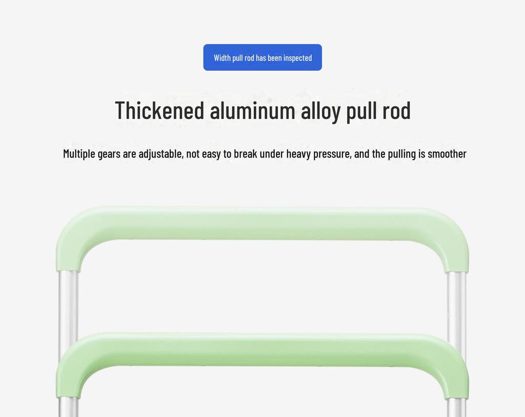 Free Shipping: 20-inch & 24-inch Front-Opening Multifunctional Trolley Suitcases with Wide Handles