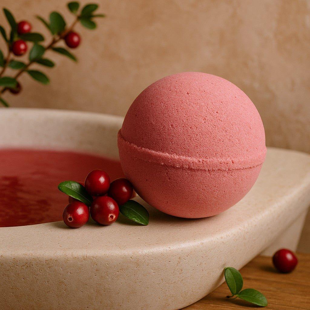 Cranberry Bath Bomb 180g