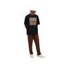 Coach Ss24 Logo Letter Applique Round Neck Short Sleeve T-Shirt Men T-Shirts Black CR489-BLK