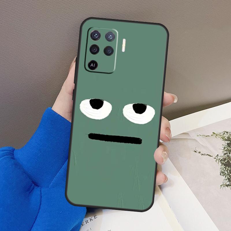 Funny Expression Case For Oppo A77 A57 A17 A60 A80 A40 A74 A54 A94 A78 A98 A18 A38 A58 A96 A76 A16 A15 A5 Pro