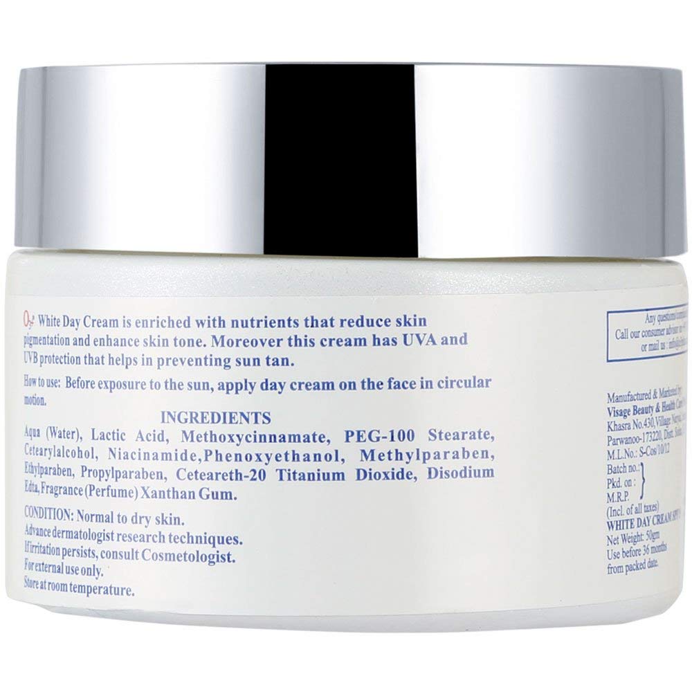 O3+ SPF 15 Day Cream for Normal to Dry Pigmented Skin, Whitening & Sun Protection, 50ml