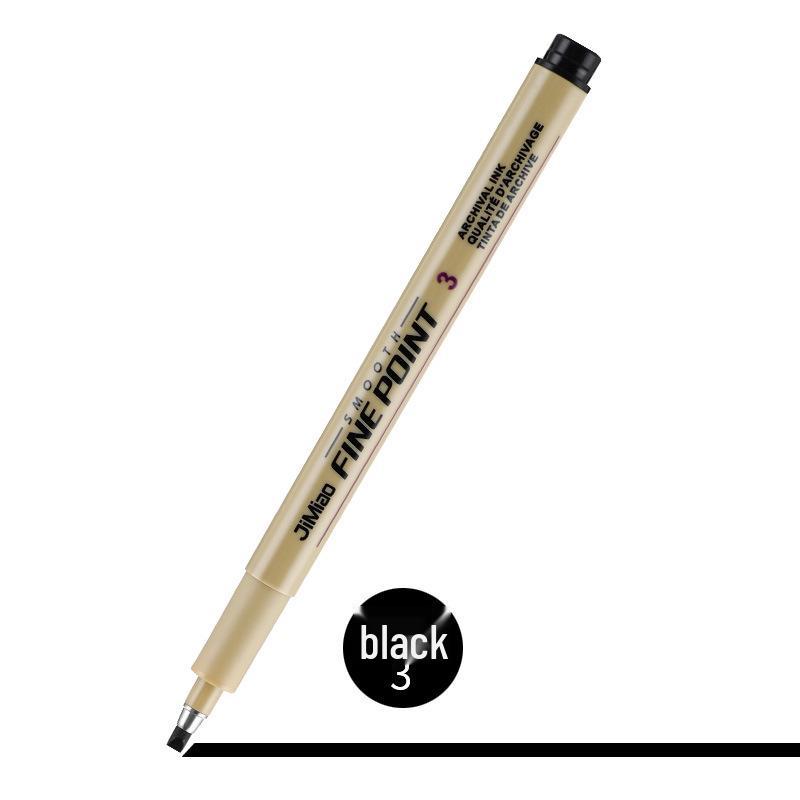 Waterproof Needle Tube 12-Line Soft Tip Drawing Pen for Art & Architecture