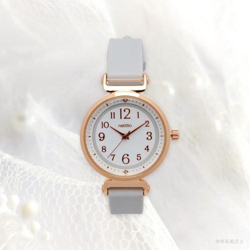 Fieldwork Women's Analog Watch, Nuance Color, Nickel-Free, Silicone Strap, NF Elsie Blue, GY084-3