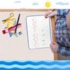 Magnetic Whiteboard Double Sided Whiteboard Lined Dry Erases Board Small Whiteboards Education Teacher Supplies for Kid