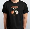 Gretsch Electric Guitar Instrument Peripheral TSHIRT S M L XL 2XL 3 4 XL Black