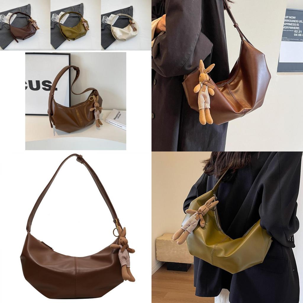 Chic Fashionable Commuter Underarm Bag For Women Stylish Vintage Casual Design