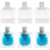 Travel Size Refillable Empty Squeeze Pouch, 30ml Stand Up Pouch Toiletry Lotion Gel Squeezable Bags Plastic Toiletry Containers for Travel Toiletries