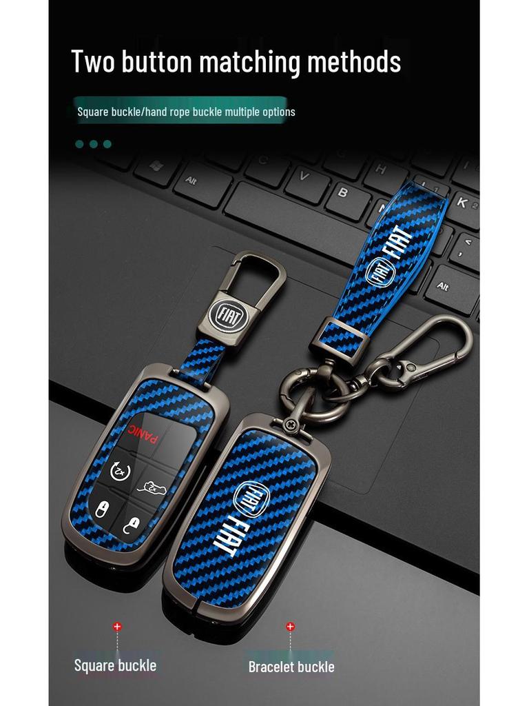 Etui na kluczyk Fiat Viaggio & Feiyue - Metalowa osłona ochronna