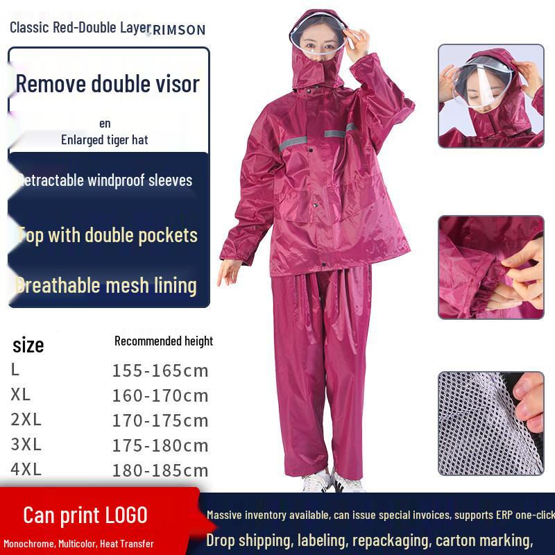 Hanyou Kids Two-Piece EVA Rain Suit