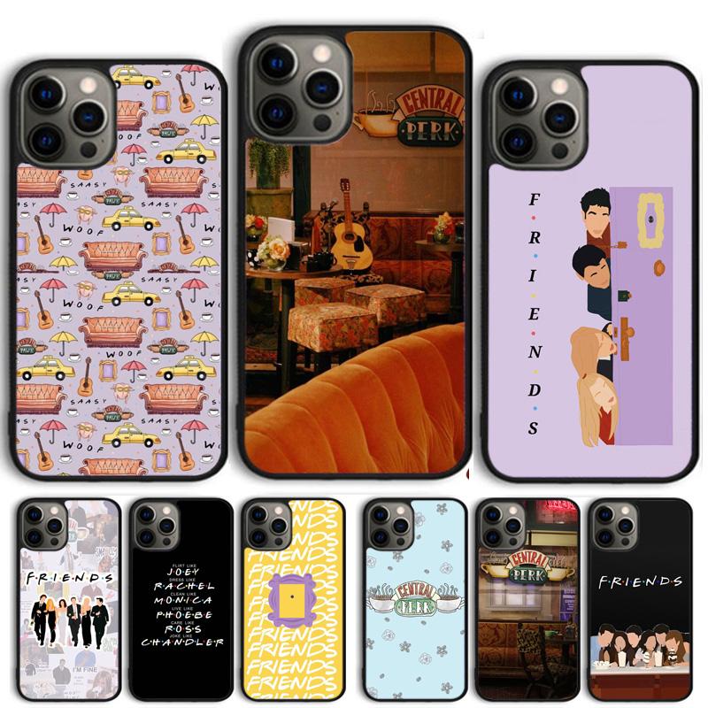 Friends Central Perk Poster Phone Case For iPhone 17 Air 15 16 Cover 11 13 14 Pro Max 12 Plus Max Fundas