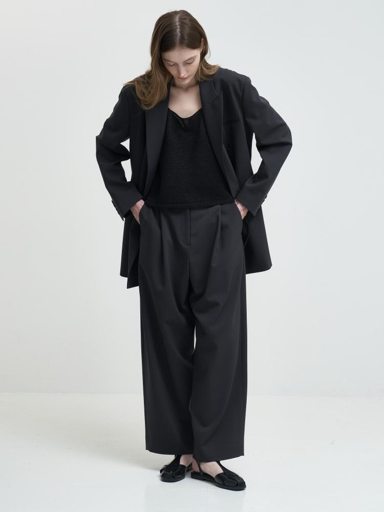 COTE28-1 Wide Tuck Pants