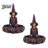 Occult Tabletop Tray Meditating Witch Jewelry Tray Vintage Gothic Resin Decorative Storage Goth Room Decor Dish Mysterious Zen Desktop Organizer for