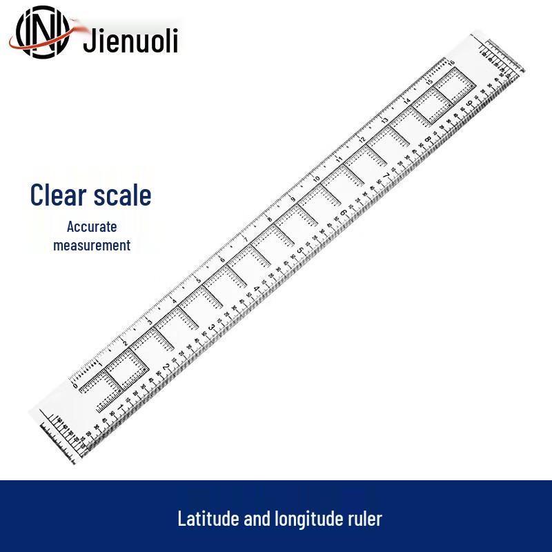 JNL 1:50,000 Latitude and Longitude Ruler