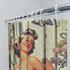 Vintage Style Bathtub Shower Curtain With Birds Print Bath Decor Home Decoration Waterproof Fabric For Bathroom Multiple Sizes A