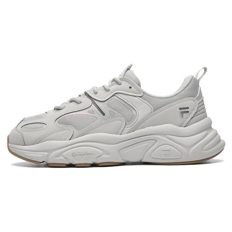 Fila Mars 2 Mesh Synthetic Leather Sports Lace-Up Low-Top Casual Shoes Men Sneaker Antarctic-Gray F12M131116FAN