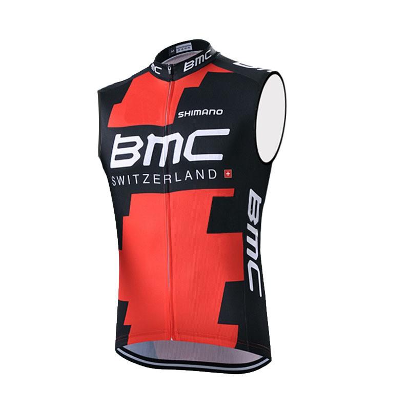 Mens Sleeveless Cycling Vest Slim Fit Mountain Road Bike Jersey Breathable Quick Dry