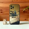 Cuckoo's Nest Movie Phone Case For iPhone 17,16,15,14,13,12,11 Plus,Pro Max,XS,Soft Silicone Black Cover