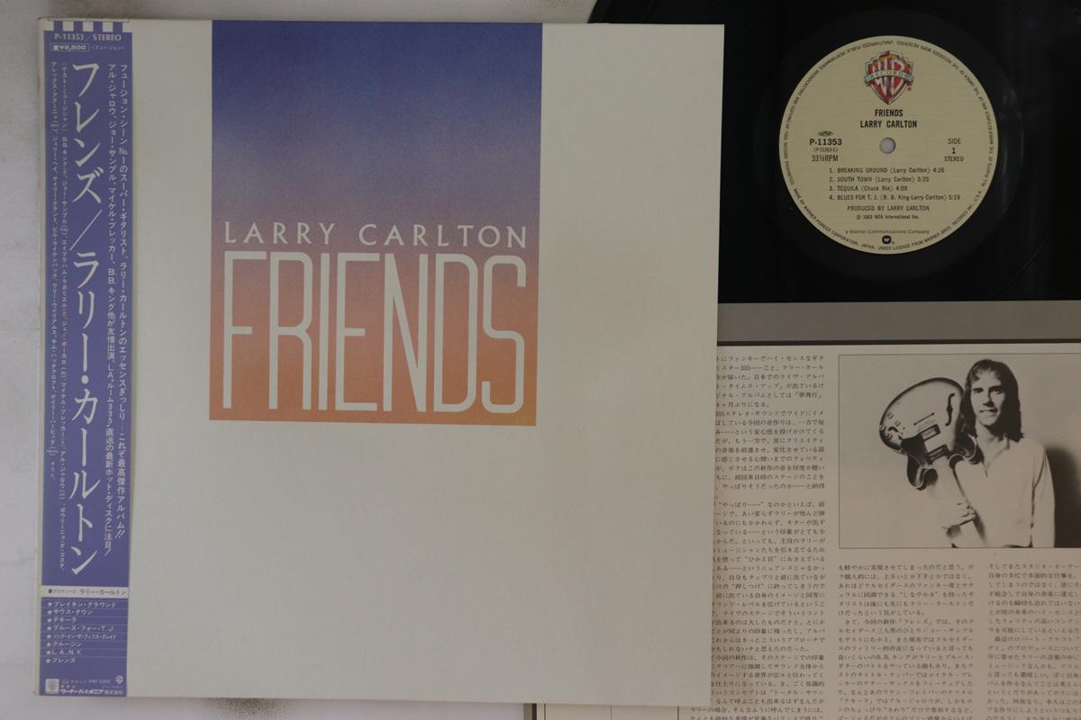 

LP Record LARRY CARLTON - Friends P11353 WARNER BROS 1983 Japan Obi Jazz Used