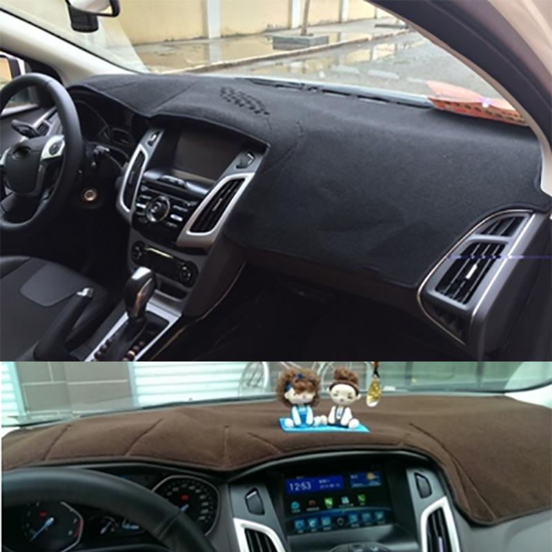 For 2011-2018 Ford Focus III Mk3 C346 Dashmat Dashboard Cover Instrument Panel Sunscreen Pad Ornaments