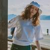 CHALLENGER Pq Fabric Sleeve Pocket Women'S Blouson Short Sleeve T-Shirt White