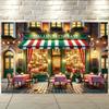 Wall Fabric Is an Ideal Choice for the Exterior Decoration of Italian Restaurants and Outdoor Decoration