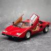 1/32 Lamborghini Countach LP5000s Legierung Sportwagen Modell Diecast Metall Rennwagen Fahrzeuge Modell Sound und Licht Simulation Kinderspielzeug Geschenk