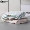 Factory Soft Skin-friendly Striped Small Square Edging Towel New Style Fiber Absorbent Handkerchief Quick-drying